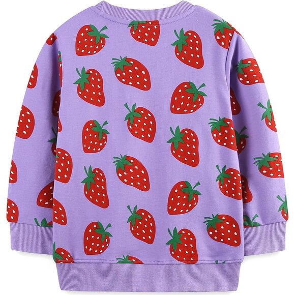 Toddler Girl Sweatshirt Clothes Outfit,Cotton Crewneck Christmas Clothing - Picture 2 of 7